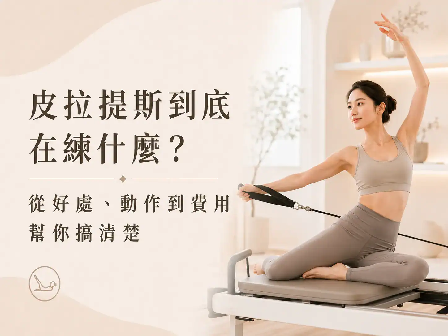 皮拉提斯到底在練什麼？從好處、動作到費用幫你搞清楚