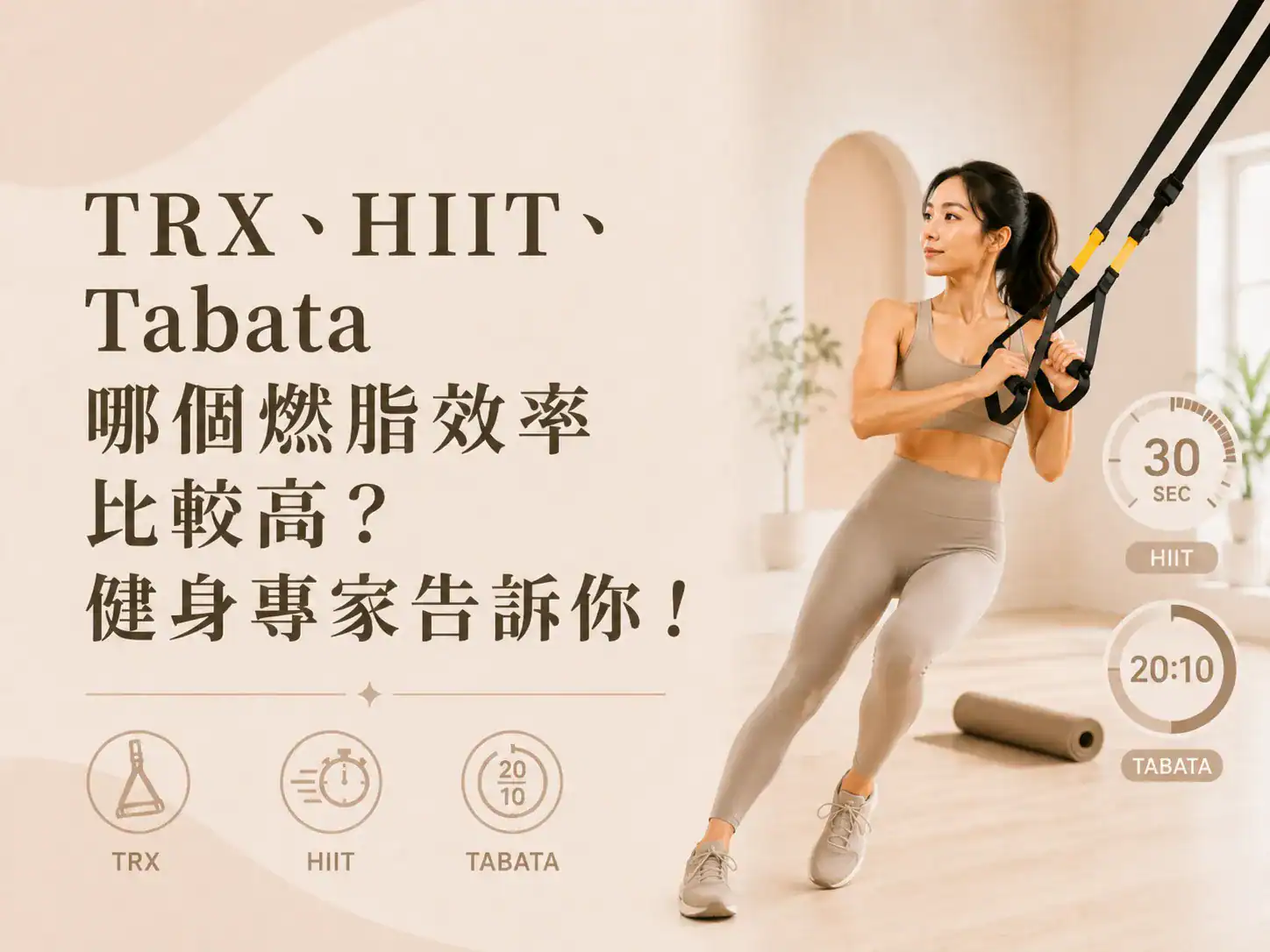 RX、HIIT、Tabata 哪個燃脂效率比較高？健身專家告訴你